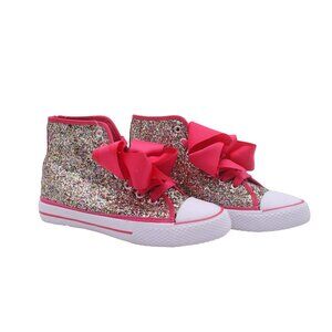 Jojo Siwa Legacee High Top Rainbow Shoes Size 3Y